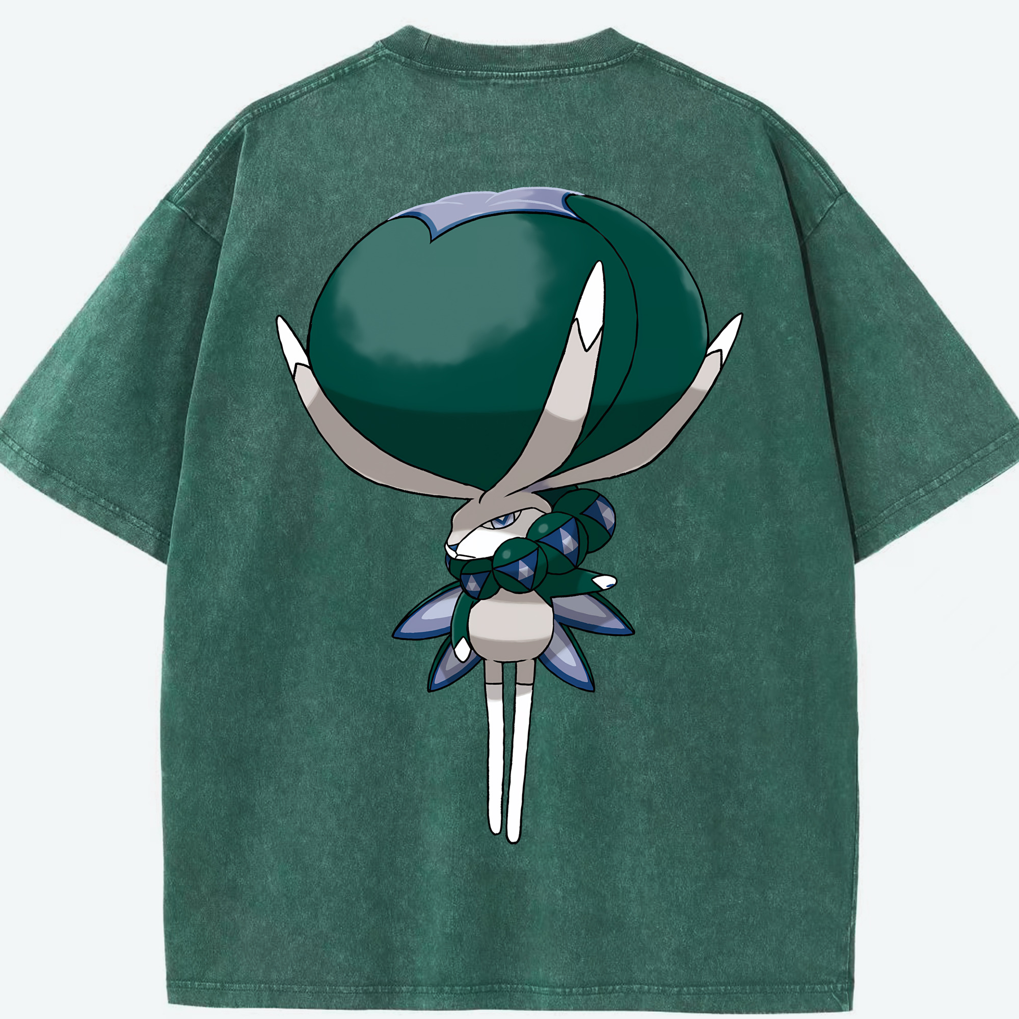 （画像用） ポケットモンスター Pokémon 綿100% ヴィンテージ風 半袖Tシャツ（背面プリント）